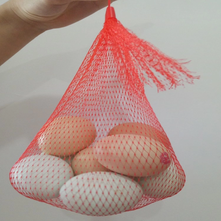 Solid Reusable Mesh Produce Bags, PE Woven Mesh Bags for Fruit / Vegetable Mesh Net Bag Mesh Bags