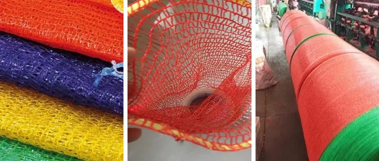 PE Knitted Tubular Net for Fruit and Vegetable Mesh Bag